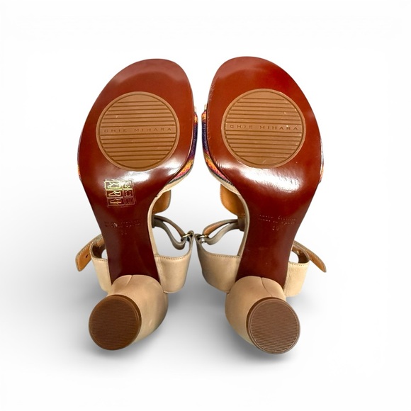 Chie Mihara Multicolor Striped Sandals - Picture 6 of 7